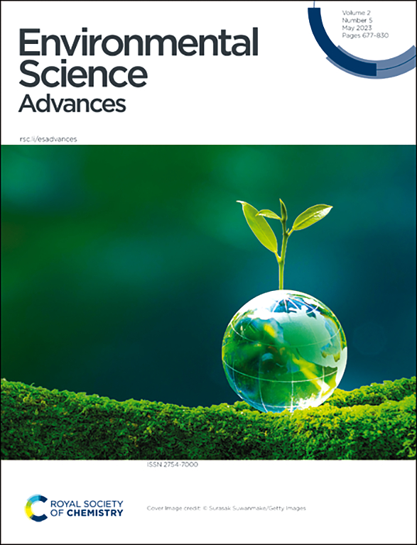 Go to journal home page - Environmental Science Advances